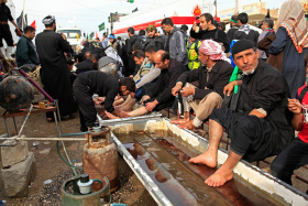 سوگواره سوم-عکس 175-مهدی تیرانی-پیاده روی اربعین از نجف تا کربلا