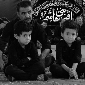 سوگواره پنجم-عکس 14-یوسف قاسمی-جلسه هیأت فضای بیرونی