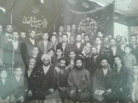 سوگواره چهارم-عکس 16-امیر خندان- جلسه هیأت قدیمی کهن