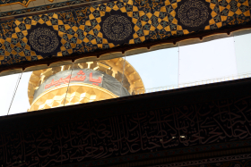 سوگواره پنجم-عکس 34-محمد حسن غضنفری هرندی-پیاده روی اربعین از نجف تا کربلا