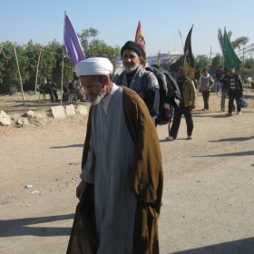 سوگواره دوم-عکس 4-محمد کشاورز-پیاده روی اربعین از نجف تا کربلا
