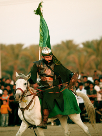سوگواره دوم-عکس 1-حسین استوار -جلسه هیأت فضای بیرونی 