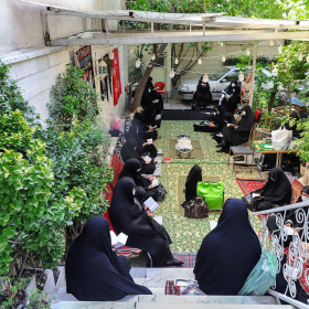 نهمین سوگواره عاشورایی عکس هیأت-تهمینه رحمانی-مجالس احیای امر اهل‌البیت علیهم‌السلام