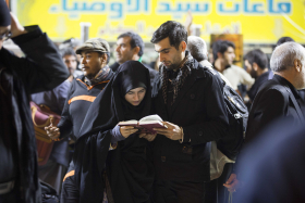 سوگواره چهارم-عکس 43-علی بیات-پیاده روی اربعین از نجف تا کربلا