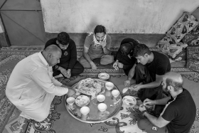 هشتمین سوگواره عاشورایی عکس هیأت-امیر قیومی-بخش جنبی-پیاده روی اربعین حسینی