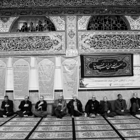 سوگواره چهارم-عکس 16-احمد زعفری هشجین-جلسه هیأت فضای داخلی
