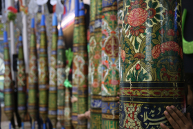 سوگواره پنجم-عکس 32-ابراهیم طالبی-جلسه هیأت فضای بیرونی