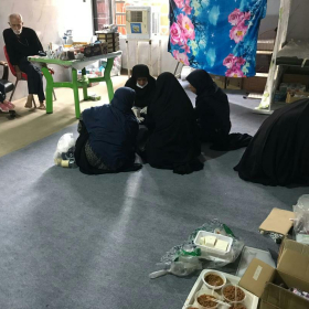 هشتمین سوگواره عاشورایی عکس هیأت-حسین منسوجی-ویژه-خدمات اجتماعی هیأت