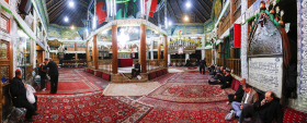 سوگواره چهارم-عکس 37-علی بیات-جلسه هیأت فضای بیرونی