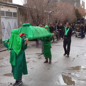 سوگواره چهارم-عکس 3-سید حسین فاتحی-آیین های عزاداری