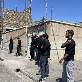 دومین فراخوان تصویرسازی هیأت-امیر محمد  شوکت آبادی -دسته عزا