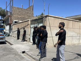دومین فراخوان تصویرسازی هیأت-امیر محمد  شوکت آبادی -دسته عزا