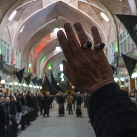 سوگواره چهارم-عکس 2-مهرداد واحد یوسف آباد-آیین های عزاداری