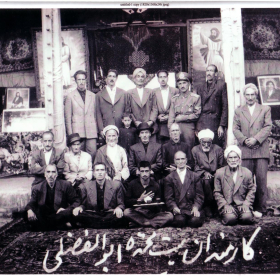 سوگواره سوم-عکس 7-ابراهیم طالبی-جلسه هیأت قدمی و کهن