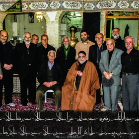 سوگواره چهارم-عکس 1-امیررضا آل یاسین فرید-جلسه هیأت یادبود