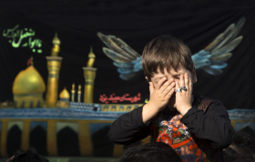 سوگواره پنجم-عکس 29-هادی دهقان پور-پیاده روی اربعین از نجف تا کربلا