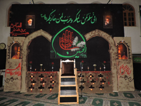 سوگواره چهارم-پوستر 21-الیاس زریابی حسن کیاده-دکور هیأت