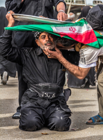 سوگواره پنجم-عکس 109-امیر قیومی-پیاده روی اربعین از نجف تا کربلا