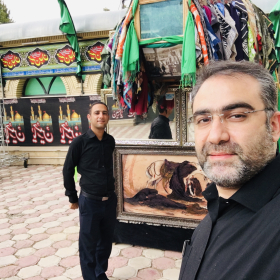 دهمین سوگواره عاشورایی عکس هیأت-حامد توسلی-مجالس احیای امراهل‌البیت علیهم‌السلام تک عکس-موبایلی