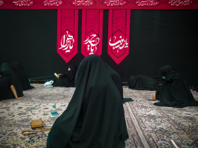 دهمین سوگواره عاشورایی عکس هیأت-فاطمه غفوری-مجالس احیای امراهل‌البیت علیهم‌السلام تک عکس-موبایلی