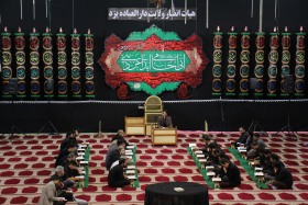 سوگواره چهارم-عکس 5-محمدحسین عزیزی نژاد-جلسه هیأت فضای داخلی