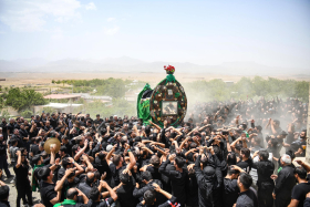 دوازدهمین سوگواره عاشورایی عکس هیأت-محمد وحدتی-بخش اصلی روایت هیأت-تک عکس-آیین های عزاداری