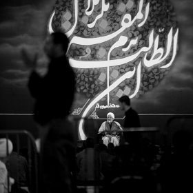 سوگواره چهارم-عکس 30-عبدالحسین بدرلو-جلسه هیأت فضای داخلی
