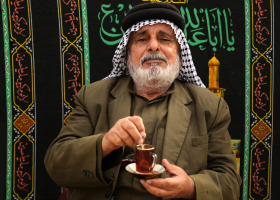 سوگواره چهارم-عکس 1-بهزاد علیپور-پیاده روی اربعین از نجف تا کربلا