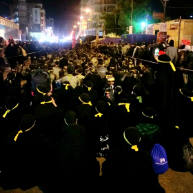 سوگواره پنجم-عکس 1-امیر چراغ ملایی-پیاده روی اربعین از نجف تا کربلا