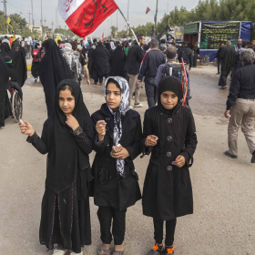 سوگواره چهارم-عکس 4-مهدی  حیدر-پیاده روی اربعین از نجف تا کربلا