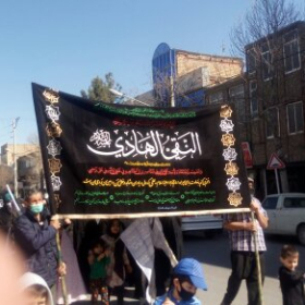 دهمین سوگواره عاشورایی عکس هیأت-ابوالقاسم نودهی-مجالس احیای امراهل‌البیت علیهم‌السلام تک عکس-موبایلی