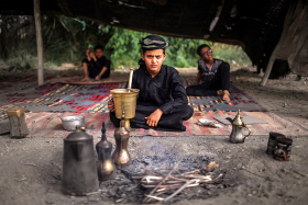 یازدهمین سوگواره عاشورایی عکس هیأت-حمید عابدی-بخش ویژه-پیاده‌روی اربعین حسینی(تک عکس)