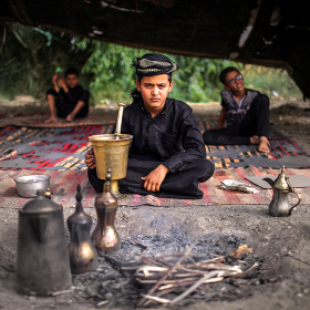 یازدهمین سوگواره عاشورایی عکس هیأت-حمید عابدی-بخش ویژه-پیاده‌روی اربعین حسینی(تک عکس)