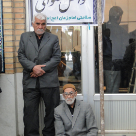 سوگواره سوم-عکس 4-مهدی خلیقی-جلسه هیأت فضای بیرونی