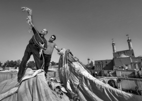 دهمین سوگواره عاشورایی عکس هیأت-هادی دهقان پور-مجالس احیای امراهل‌البیت علیهم‌السلام مجموعه عکس-دوربین دیجیتال-اقامه عزا (گزارشی از روند برگزاری مراسم هیأت از ابتدا تا انتها)