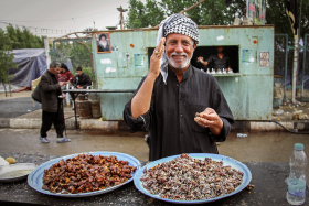 هشتمین سوگواره عاشورایی عکس هیأت-حمید عابدی-بخش جنبی-پیاده روی اربعین حسینی