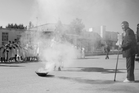 دهمین سوگواره عاشورایی عکس هیأت-امید محمدی-مجالس احیای امراهل‌البیت علیهم‌السلام مجموعه عکس-دوربین دیجیتال-اقامه عزا (گزارشی از روند برگزاری مراسم هیأت از ابتدا تا انتها)