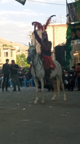 دهمین سوگواره عاشورایی عکس هیأت-فاطمه شبان دستجردی -مجالس احیای امراهل‌البیت علیهم‌السلام تک عکس-موبایلی