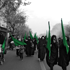 سوگواره چهارم-عکس 6-سمانه ابراهیمیان -آیین های عزاداری