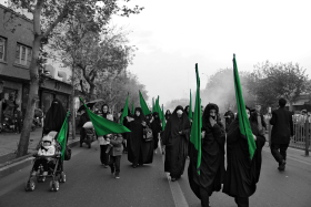 سوگواره چهارم-عکس 6-سمانه ابراهیمیان -آیین های عزاداری