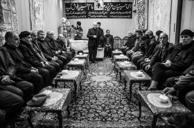  سومین سوگواره عاشورایی عکس هیأت-مهرداد ربیع لاله-بخش اصلی -فضای داخلی جلسه هیأت