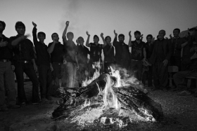 سوگواره چهارم-عکس 38-اسحاق آقایی منصور اباد-آیین های عزاداری