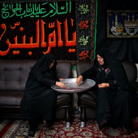 سوگواره چهارم-عکس 39-منصوره قلیچی-جلسه هیأت فضای داخلی