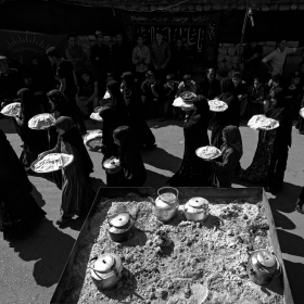 سوگواره چهارم-عکس 10-اسحاق آقایی منصور اباد-جلسه هیأت فضای بیرونی