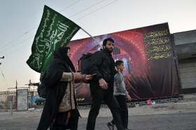 سوگواره سوم-عکس 57-محمدامین غفاری-پیاده روی اربعین از نجف تا کربلا