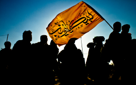سوگواره سوم-عکس 6-محمد حسین ابراهیمی ورکیانی-پیاده روی اربعین از نجف تا کربلا