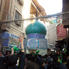 سوگواره سوم-عکس 4-محمد حسین کلهر-پیاده روی اربعین از نجف تا کربلا