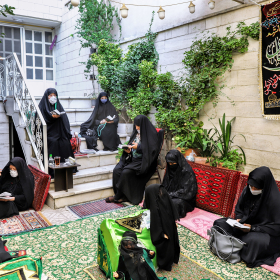 نهمین سوگواره عاشورایی عکس هیأت-تهمینه رحمانی-مجالس احیای امر اهل‌البیت علیهم‌السلام