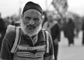 سوگواره چهارم-عکس 4-سید محمد جواد صدری-پیاده روی اربعین از نجف تا کربلا