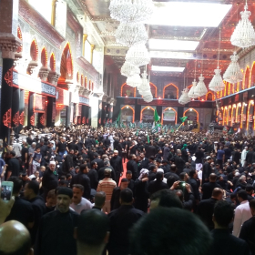 سوگواره چهارم-عکس 4-اصغر علیجانی-پیاده روی اربعین از نجف تا کربلا